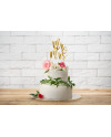 Topper na tort Mr&Mrs, 25,5cm