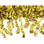 Tuba z serpentynami, złoty, 40cm