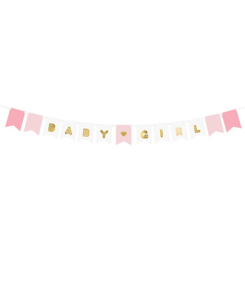 Baner Baby Girl, mix, 15 x 175 cm