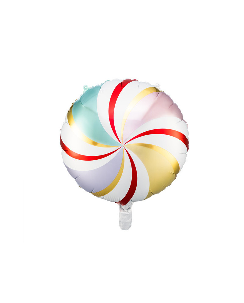 Balon foliowy Cukierek, 35cm, mix