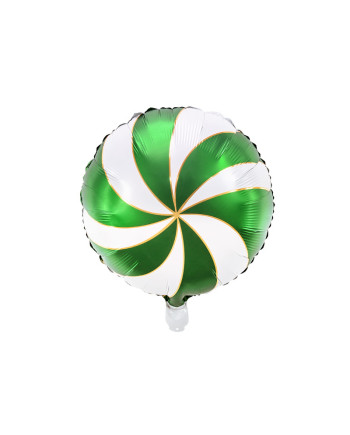 Balon foliowy Cukierek, 35cm, zielony