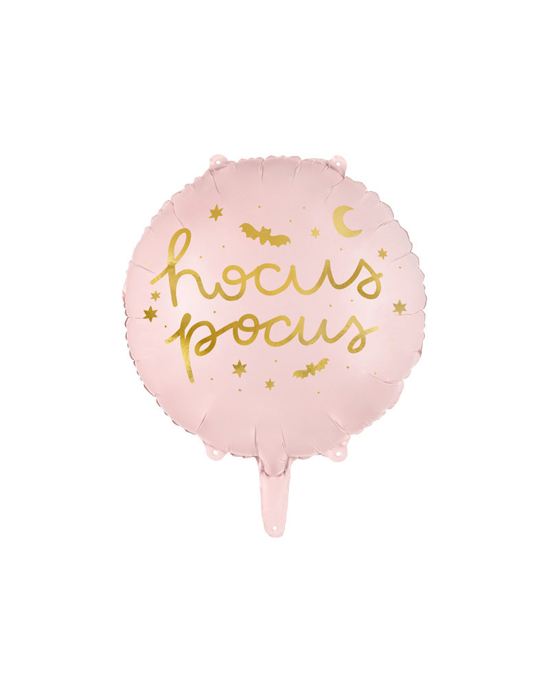 Balon foliowy Hocus Pocus, 45 cm, różowy