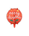 Balon foliowy Merry Christmas, 45 cm, mix