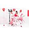 Balon foliowy Serce ''I love you'', 45 cm, mix