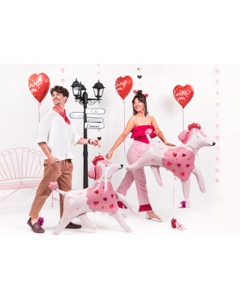 Balon foliowy Serce ''I love you'', 45 cm, mix