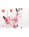 Balon foliowy Serce ''I love you'', 45 cm, mix