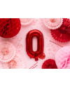 Balon foliowy Litera ''Q'', 35cm, czerwony