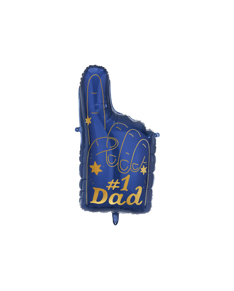 Balon foliowy $$$1 Dad, 46 x 86.5 cm, mix