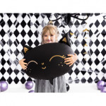 Balon foliowy Kotek, 48x36cm, czarny
