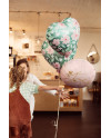 Balon foliowy Serce w kwiaty, 45 cm, mix