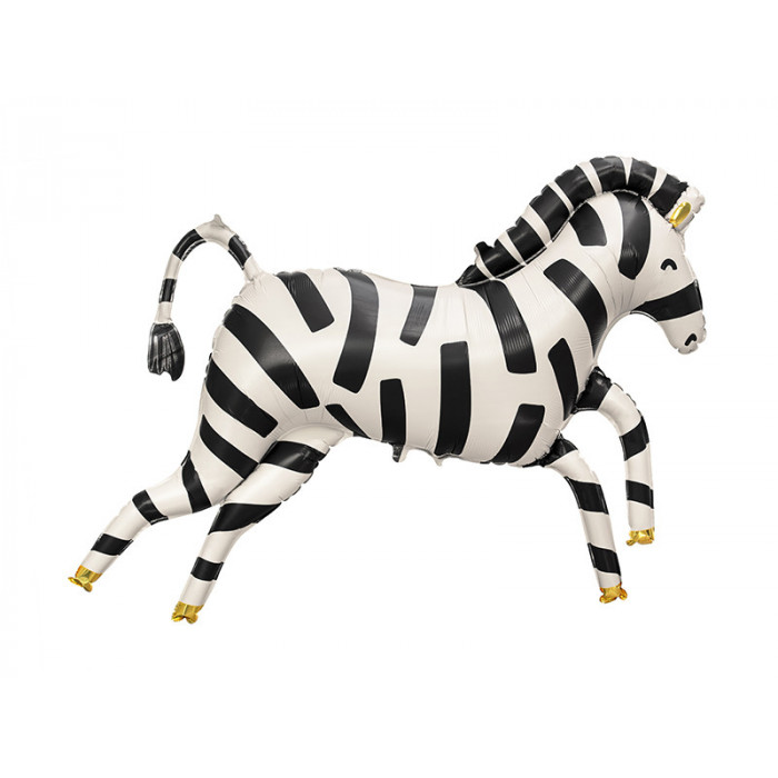Balon foliowy Zebra, 115x85...