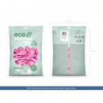 Balony Eco 26cm metalizowane, różowy (1 op. / 100 szt.)