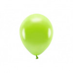 Balony Eco 26cm metalizowane, zielone jabłuszko (1 op. / 100 szt.)