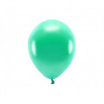 Balony Eco 26cm metalizowane, zielony (1 op. / 100 szt.)