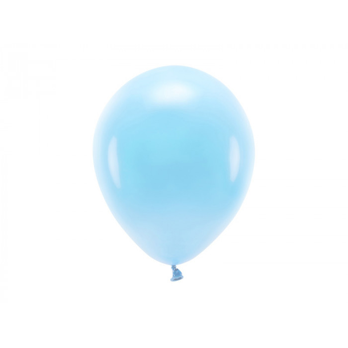 Balony Eco 26cm pastelowe, błękit (1 op. / 100 szt.)