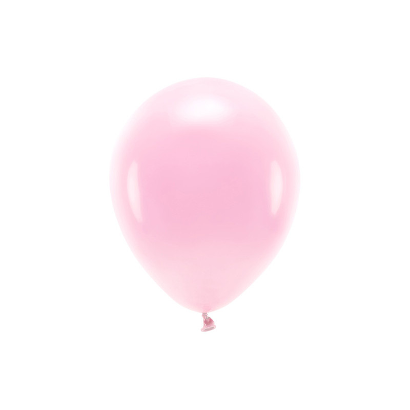 Balony Eco 26cm pastelowe, jasny różowy (1 op. / 10 szt.)