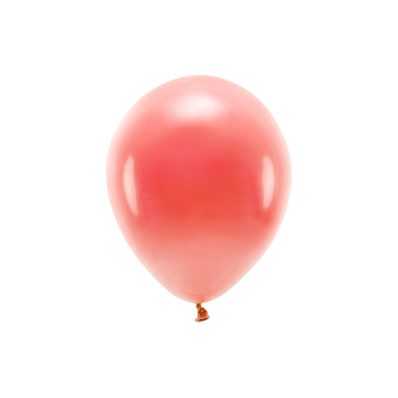 Balony Eco 26cm pastelowe, koralowy (1 op. / 10 szt.)