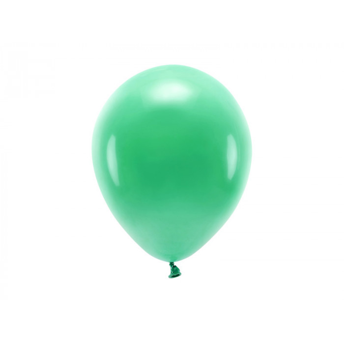 Balony Eco 26cm pastelowe, zielony (1 op. / 100 szt.)