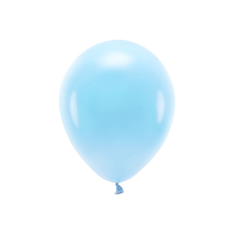 Balony Eco 30cm pastelowe, błękit (1 op. / 10 szt.)
