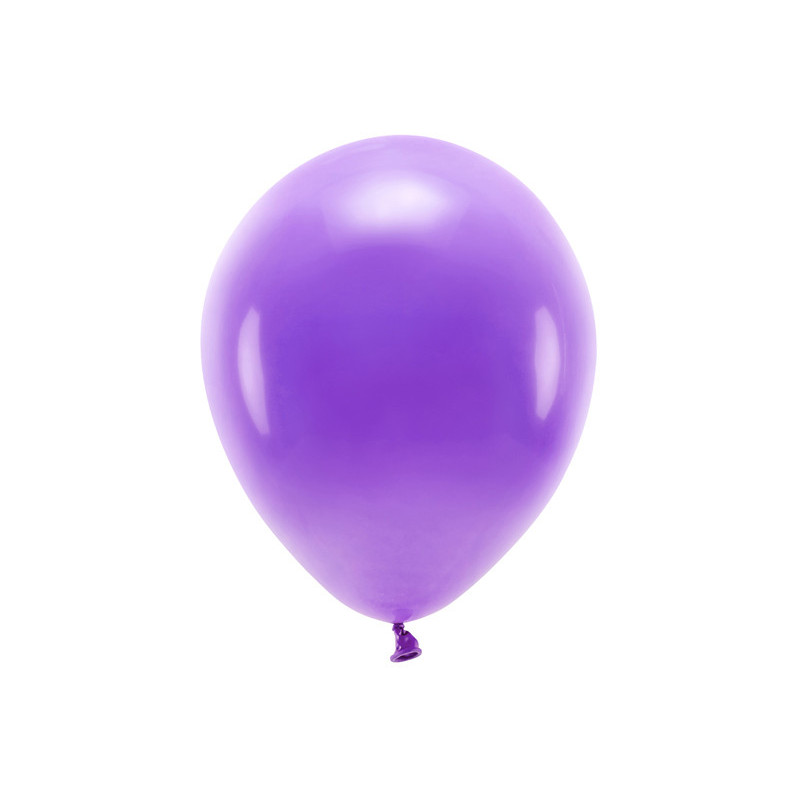 Balony Eco 30cm pastelowe, fiolet (1 op. / 10 szt.)