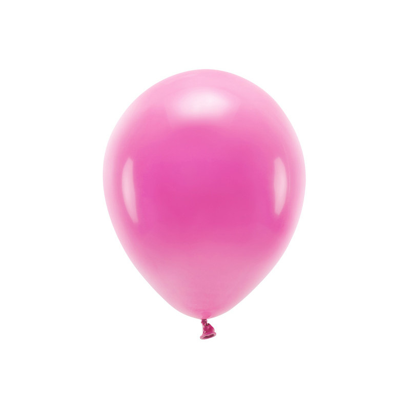 Balony Eco 30cm pastelowe, fuksja (1 op. / 100 szt.)