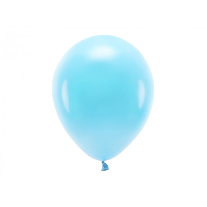 Balony Eco 30cm pastelowe, jasny niebieski (1 op. / 100 szt.)