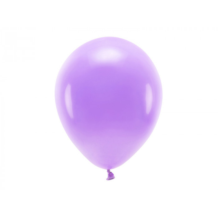 Balony Eco 30cm pastelowe, lawenda (1 op. / 10 szt.)