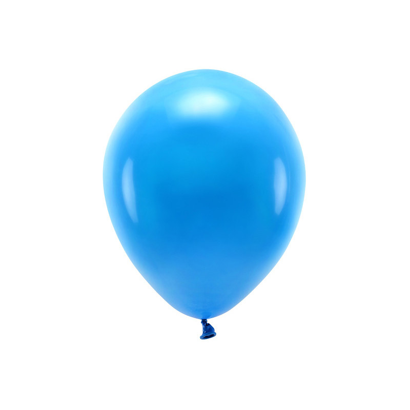 Balony Eco 30cm pastelowe, niebieski (1 op. / 10 szt.)
