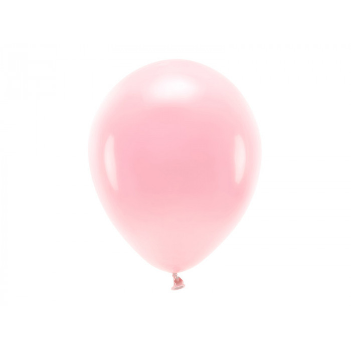 Balony Eco 30cm pastelowe, rumiany różowy (1 op. / 100 szt.)