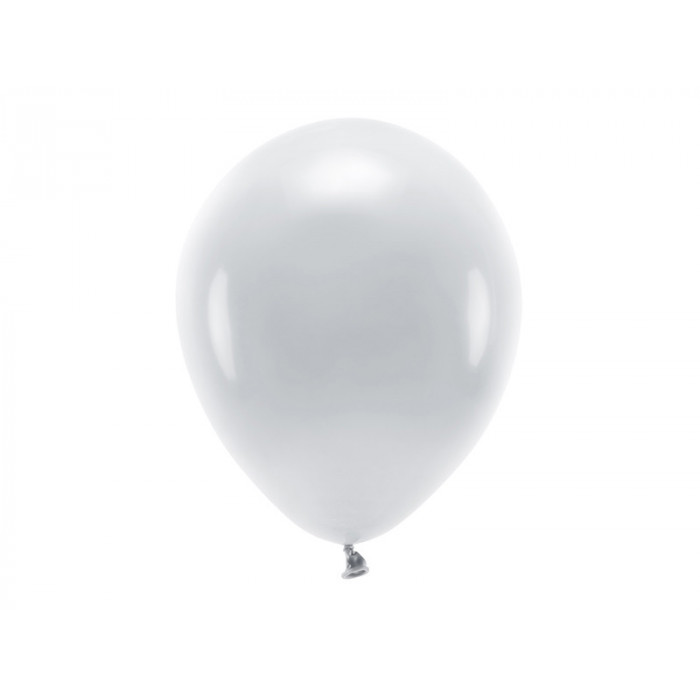 Balony Eco 30cm pastelowe, szary (1 op. / 10 szt.)