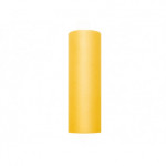 Tiul gładki, żółty, 0,15 x 9m (1 szt. / 9 mb.)