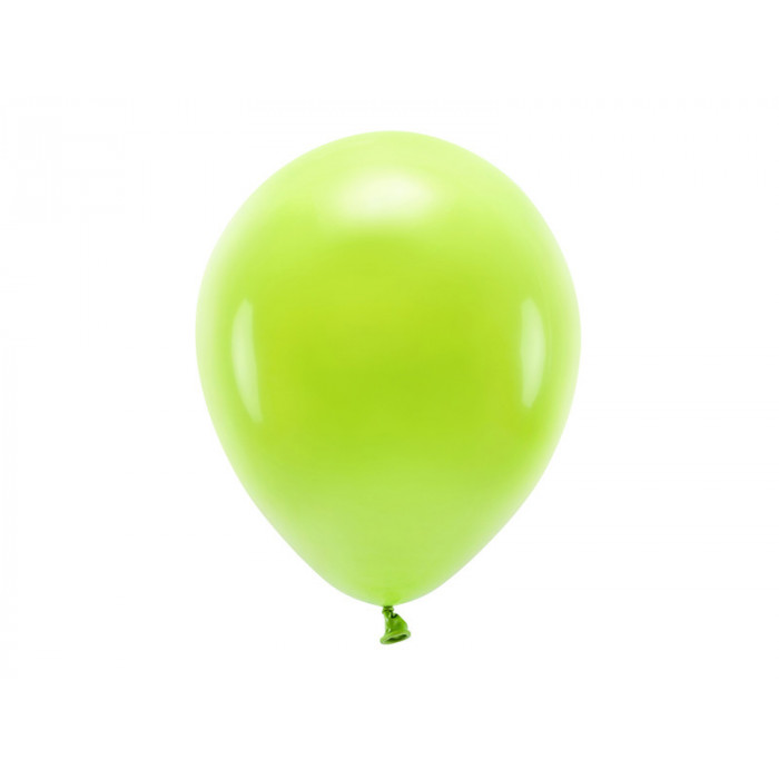 Balony Eco 30cm pastelowe, zielone jabłuszko (1 op. / 100 szt.)