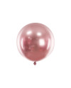 Balon okrągły Glossy 60cm, różowe złoto