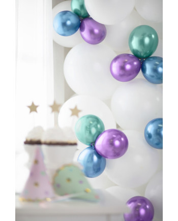 Balony Glossy 12 cm, fiolet (1 op. / 50 szt.)