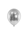 Balony Glossy 30cm, srebrny (1 op. / 10 szt.)