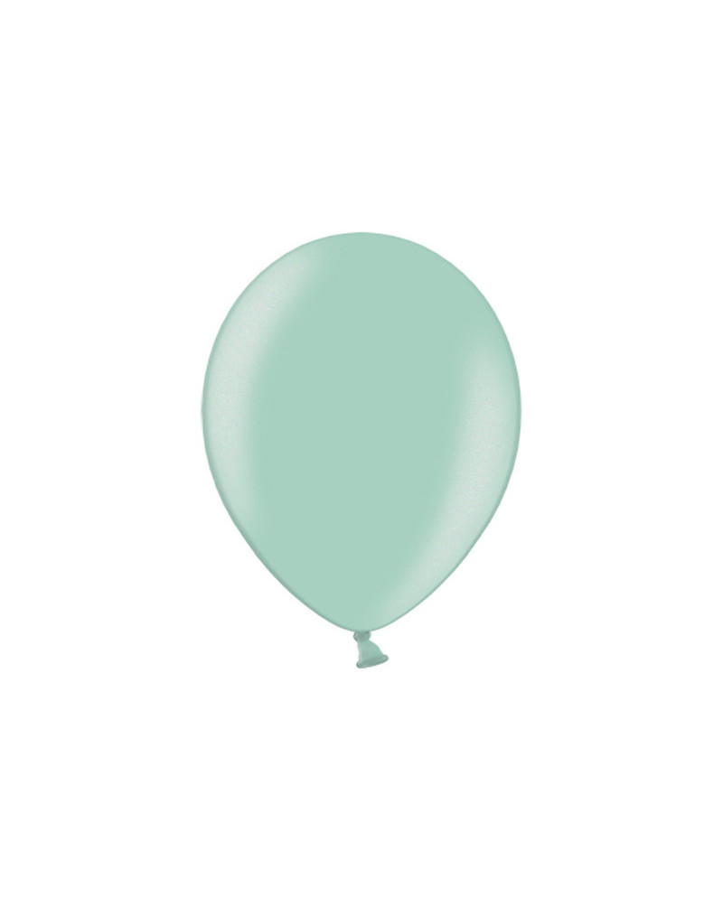 Balony 23cm, Metallic Light Green (1 op. / 100 szt.)