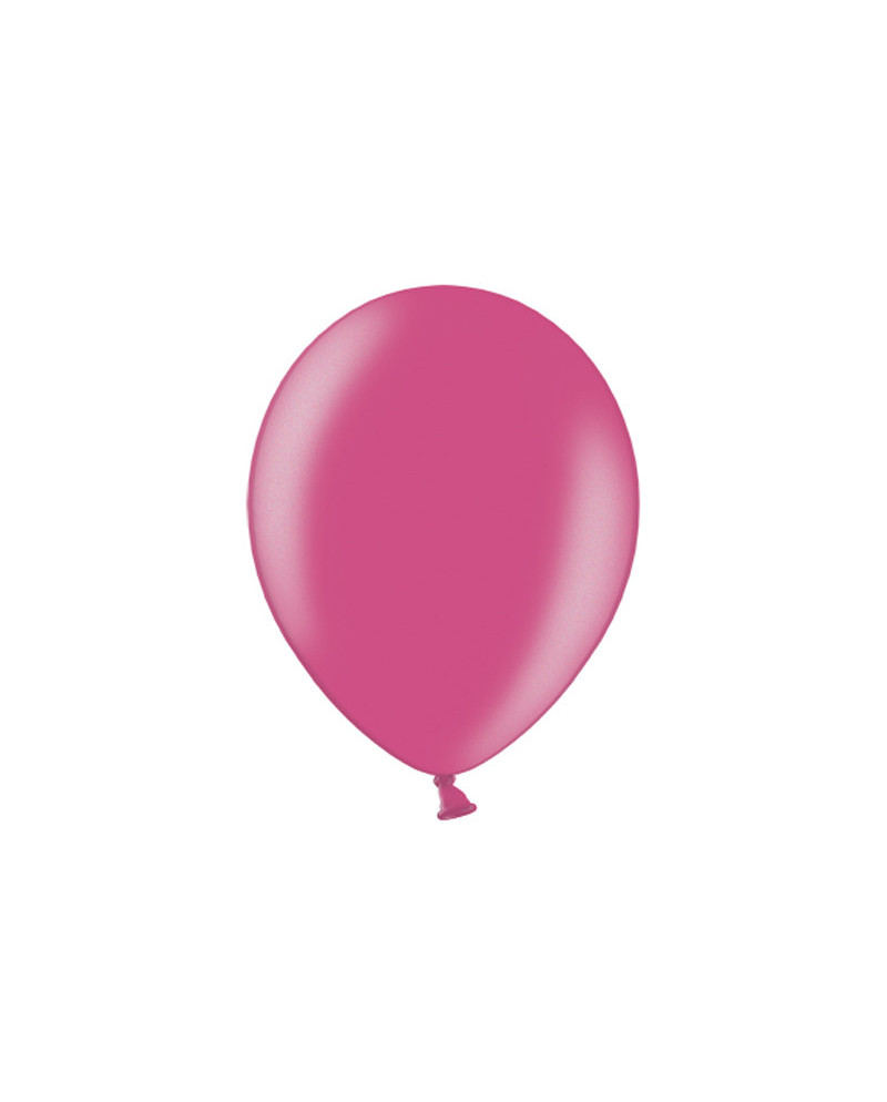 Balony 27cm, Metallic Fuchsia (1 op. / 100 szt.)