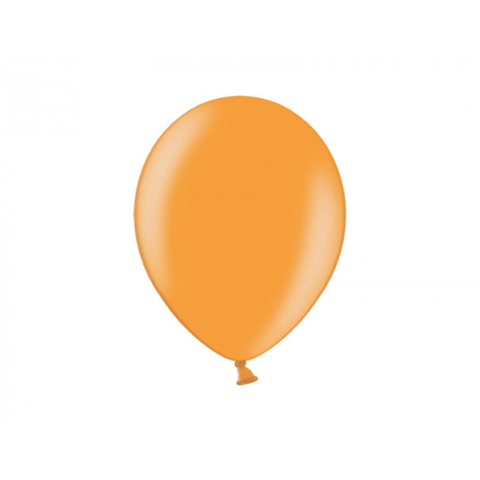 Balony 30cm, Metallic Bright Orange (1 op. / 100 szt.)