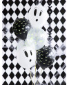 Balony UV 27cm, BOO!, mix (1 op. / 3 szt.)