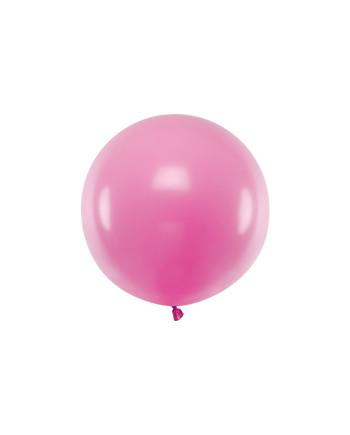 Balon okrągły 60cm, Pastel Fuchsia