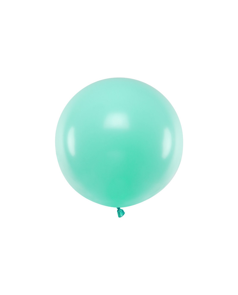 Balon okrągły 60cm, Pastel Light Mint