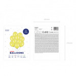Balony Strong 27cm, Metallic Lemon Zest (1 op. / 10 szt.)
