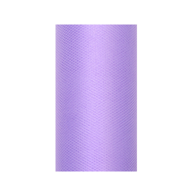 Tiul gładki, fiolet, 0,3 x 9m (1 szt. / 9 mb.)