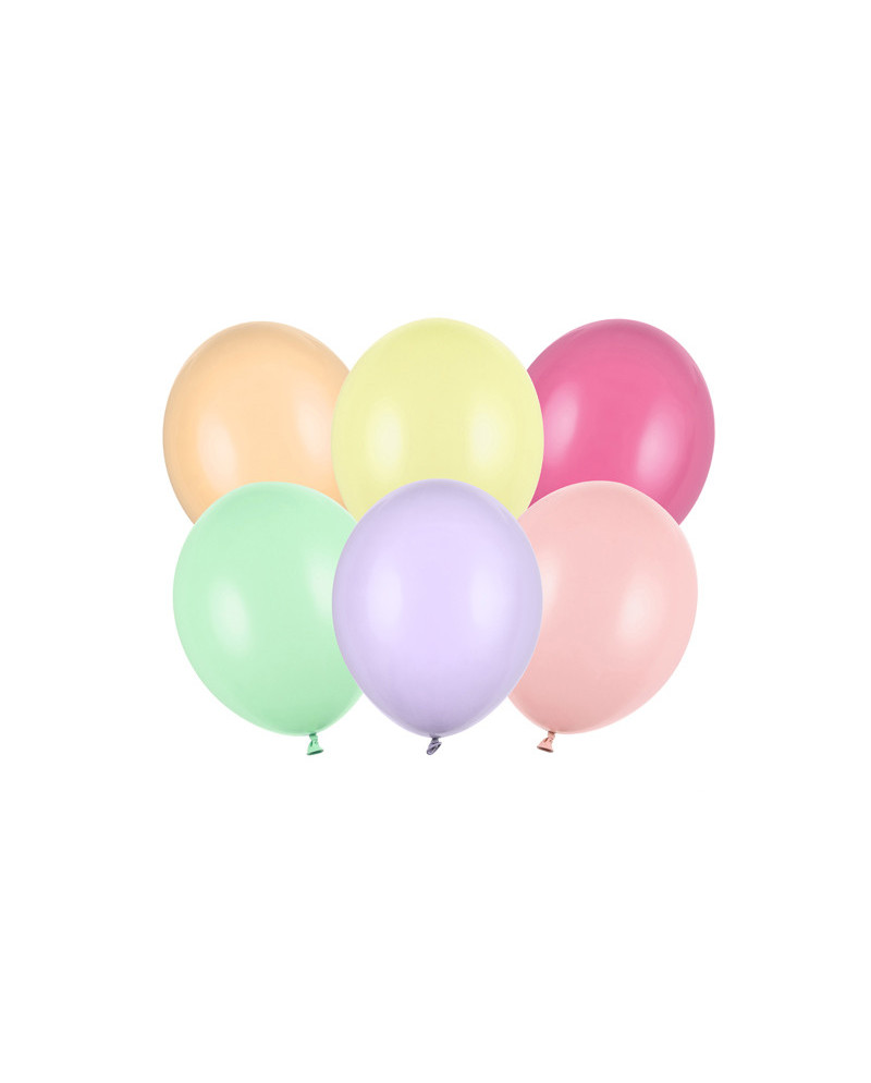 Balony Strong 12cm, Pastel Mix (1 op. / 100 szt.)