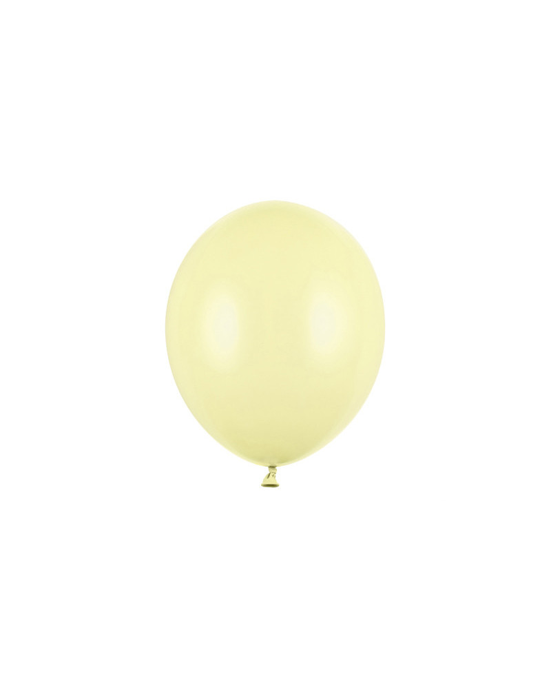 Balony Strong 23cm, Pastel Light Yellow (1 op. / 100 szt.)