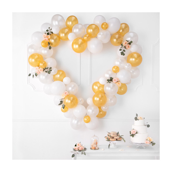 Balony Strong 23cm, Pastel Pure White (1 op. / 50 szt.)