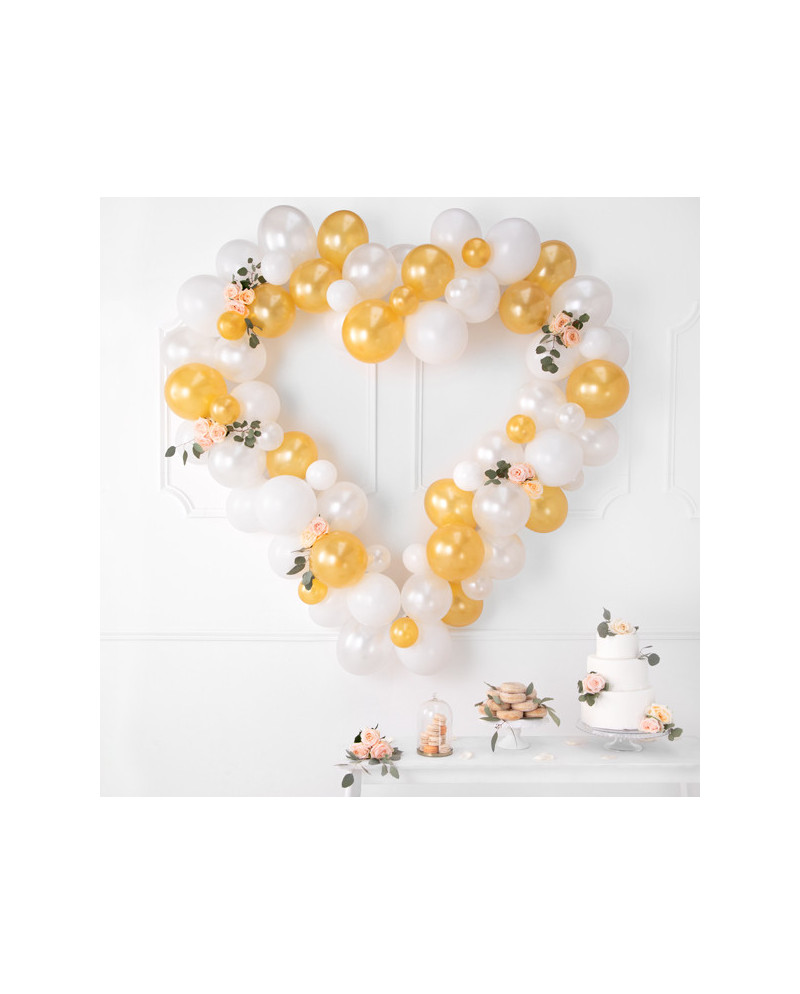 Balony Strong 23cm, Pastel Pure White (1 op. / 50 szt.)