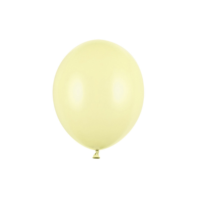 Balony Strong 30cm, Pastel Light Yellow (1 op. / 10 szt.)
