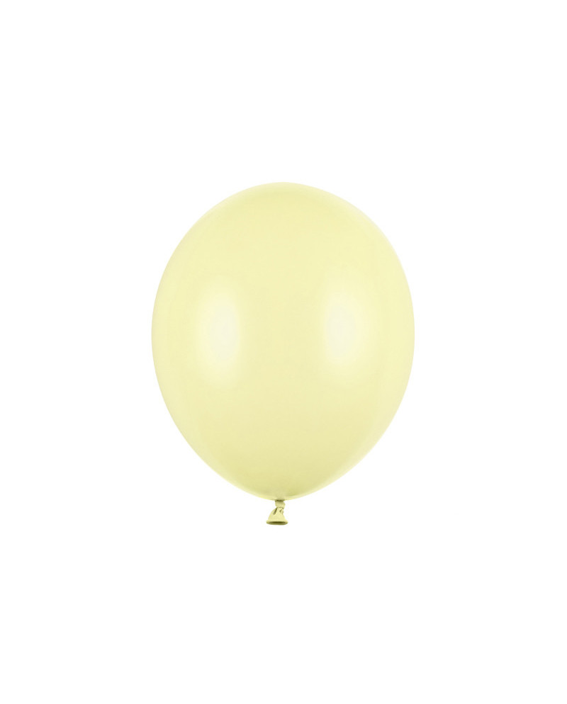 Balony Strong 30cm, Pastel Light Yellow (1 op. / 10 szt.)