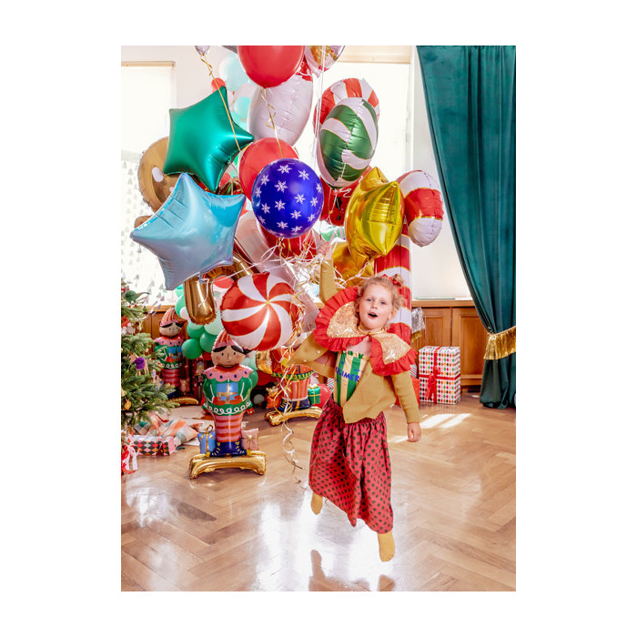 Balony 30 cm Merry Christmas, mix (1 op. / 6 szt.)
